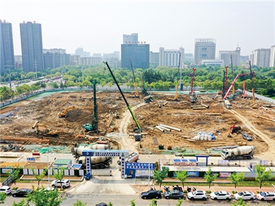 马钢研发中心桩基及基坑支护工程 